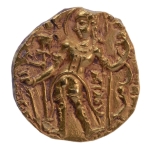 Stamp of Coins » Gupta Gupta Empire, Skandagupta, c. 455-467, archer, AV dinar, 9.20 g.