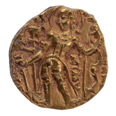 Gupta Empire, Skandagupta, c. 455-467, archer, AV dinar, 9.20 g.