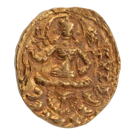 Gupta Empire, Skandagupta, c. 455-467, archer, AV dinar 9.23 g.