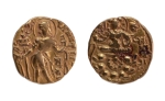 Stamp of Coins » Gupta Gupta Empire, Skandagupta, c. 455-467, archer, AV dinar 9.09 g.