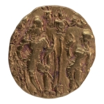 Stamp of Coins » Gupta Gupta Empire, Skandagupta, c. 455-467, King and Lakshmi, AV dinar, 8.47 g.