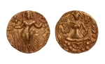 Stamp of Coins » Gupta Gupta Empire, Kumaragupta II, c. 473-476, archer, AV dinar, 9.31 g.