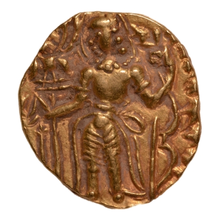 Gupta Empire, Budhagupta (or Vikramadityah), c. 476-495, archer, AV dinar, 9.29 g.