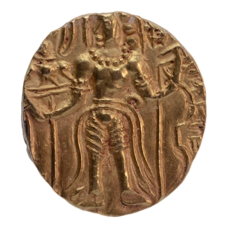 Gupta Empire, Budhagupta (or Vikramadityah), c. 476-495, archer, AV dinar, 9.32 g.