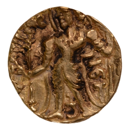 Gupta Empire, Narasimhagupta, c. 495-530, archer, AV dinar, 9.58 g.