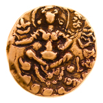Stamp of Coins » Gupta Gupta Empire, Vishnugupta, c. 540-550, archer, AV dinar, 9.62 g.