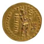 Stamp of Coins » Post-Gupta Post-Kushan, Bengal, c. 2nd-3rd century, king and Ardoksho, AV dinar 6.64 g.