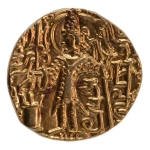 Stamp of Coins » Kushan Kushanas, Kipanadha, c. 335-350, Ardoksho, AV dinar, 7.64 g.