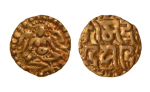 Stamp of Coins » Hindu coins of medieval India Kalachuris of Tripuri, Gangeya Deva, 1015-1040, Lakshmi, AV dinar, 4.10 g.