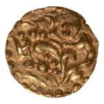 Stamp of Coins » Hindu coins of medieval India Kalachuris of Ratnapura, Ratna Deva, c. 1120-1135, tiger, AV 1 1/8 masha, 0.83g
