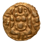 Stamp of Coins » Hindu coins of medieval India Chandellas of Jejakabhukti, Kirtti Deva Varnam, 1060-1100, Lakshmi, AV masha, 0.97 g.