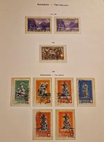 Stamp of Switzerland / Schweiz » Sammlungen 1860-2005, Umzugskarton mit 12 Alben ab Strubel