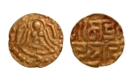 Stamp of Coins » Hindu coins of medieval India Kalachuris of Tripuri, Gangeya Deva, 1015-1040, Lakshmi, AV half dinar, 2.07 g.