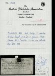Stamp of Mauritius » 1858-62 Britannia Issues (SG 26-35) 1859 entire to Calcutta, bearing 1/- vermilion, large