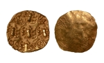 Stamp of Coins » Hindu coins of medieval India Chalukyas of Kalyana, Jayasimha II Jagadekhamalla, 11th-12th century, punchmark, AV Pagoda, 3.69 g.