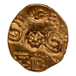 Stamp of Coins » Hindu coins of medieval India Yadavas of Devagiri, Mahadeva or his successors, 1270-1313, punchmark, AV dinar, 3.44 g.