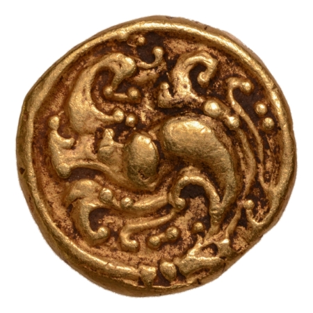 Gangas of Talakad (Western Gangas). c. 1080-1138. elephant, AV Pagoda, 3.65 g.