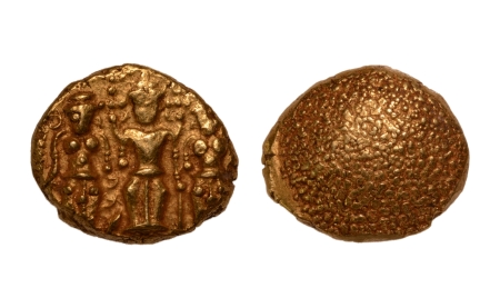 Stamp of Coins » Hindu coins of medieval India Madras Presidency, 1740-1807, Vishnu, AV pagoda, 3.44 g.