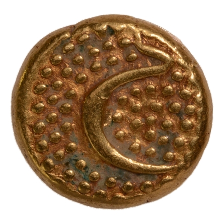 Kingdom of Mysore, Haidar Ali, 1174-1197, Shiva, AV pagoda, 3.43 g.