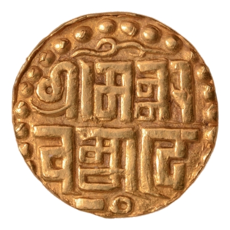 Paramaras of Malwa dynasty, Naravarman, 1094-1133, Lakshmi, AV dinar, 4.02 g.