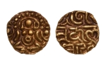 Stamp of Coins » Hindu coins of medieval India Chandelas of Jejakabukhti, Sellakshana Varman, 11th century, Lakshmi, AV 1.01 g.