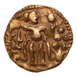 Stamp of Coins » Hindu coins of medieval India Sri Lanka, conquest of Raja Raja Chola, 985-1014, AV kahavanu dinar, 4.29 g.