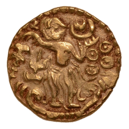 Sri Lanka, conquest of Raja Raja Chola, 985-1014, AV kahavanu dinar, 4.42 g.