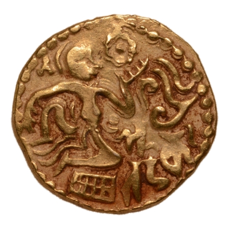 Sri Lanka, conquest of Raja Raja Chola, 985-1014, AV kahavanu dinar, 4.42 g.