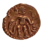 Stamp of Coins » Hindu coins of medieval India Sri Lanka, conquest of Raja Raja Chola, 985-1014, AV fanam, 0.53g.