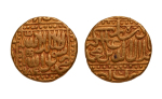 Stamp of Coins » Islamic coins and Sultanates Mughal, Akbar, 1556-1605, AV mohur, 10.85 g.