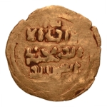 Stamp of Coins » Islamic coins and Sultanates Mongols, Chingiz Khan, 1206-1227, AV dinar, 2.22 g.