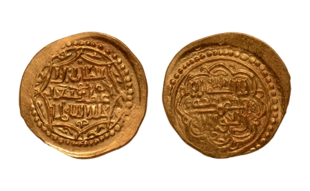 Stamp of Coins » Islamic coins and Sultanates Ilkhanate, Abu Sa’id, 1316-1335, AV dinar, 5.31 g.