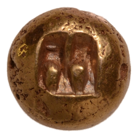 Indonesia, Java, Sailendra Kingdom, Hindu period, c. 896-1158, AV 24 krisnalas, 2.28 g.