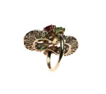 Stamp of Feldman International Auctions » Bijoux - Haute Joaillerie / Jewellery Bague en or jaune et or gris 750