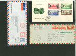 Stamp of Large Lots and Collections 1890s-1970s, Middle East postal history dealer's stock of 290+ covers/cards