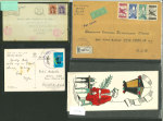 Stamp of Large Lots and Collections 1890s-1970s, Middle East postal history dealer's stock of 290+ covers/cards
