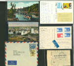 Stamp of Large Lots and Collections 1890s-1970s, Middle East postal history dealer's stock of 290+ covers/cards