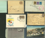 Stamp of Large Lots and Collections 1890s-1970s, Middle East postal history dealer's stock of 290+ covers/cards