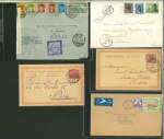 Stamp of Large Lots and Collections 1890s-1970s, Middle East postal history dealer's stock of 290+ covers/cards