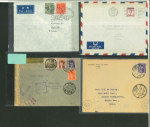 Stamp of Large Lots and Collections 1890s-1970s, Middle East postal history dealer's stock of 290+ covers/cards
