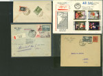 Stamp of Large Lots and Collections 1890s-1970s, Middle East postal history dealer's stock of 290+ covers/cards