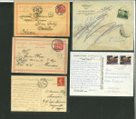 Stamp of Large Lots and Collections 1890s-1970s, Middle East postal history dealer's stock of 290+ covers/cards
