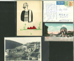 Stamp of Large Lots and Collections 1890s-1970s, Middle East postal history dealer's stock of 290+ covers/cards