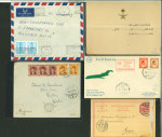 Stamp of Large Lots and Collections 1890s-1970s, Middle East postal history dealer's stock of 290+ covers/cards