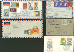 Stamp of Large Lots and Collections 1890s-1970s, Middle East postal history dealer's stock of 290+ covers/cards