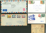 Stamp of Large Lots and Collections 1890s-1970s, Middle East postal history dealer's stock of 290+ covers/cards