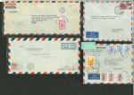 Stamp of Large Lots and Collections 1890s-1970s, Middle East postal history dealer's stock of 290+ covers/cards