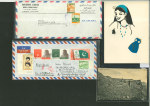 Stamp of Large Lots and Collections 1890s-1970s, Middle East postal history dealer's stock of 290+ covers/cards