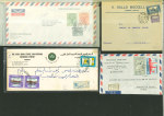 Stamp of Large Lots and Collections 1890s-1970s, Middle East postal history dealer's stock of 290+ covers/cards
