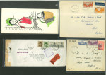 Stamp of Large Lots and Collections 1890s-1970s, Middle East postal history dealer's stock of 290+ covers/cards